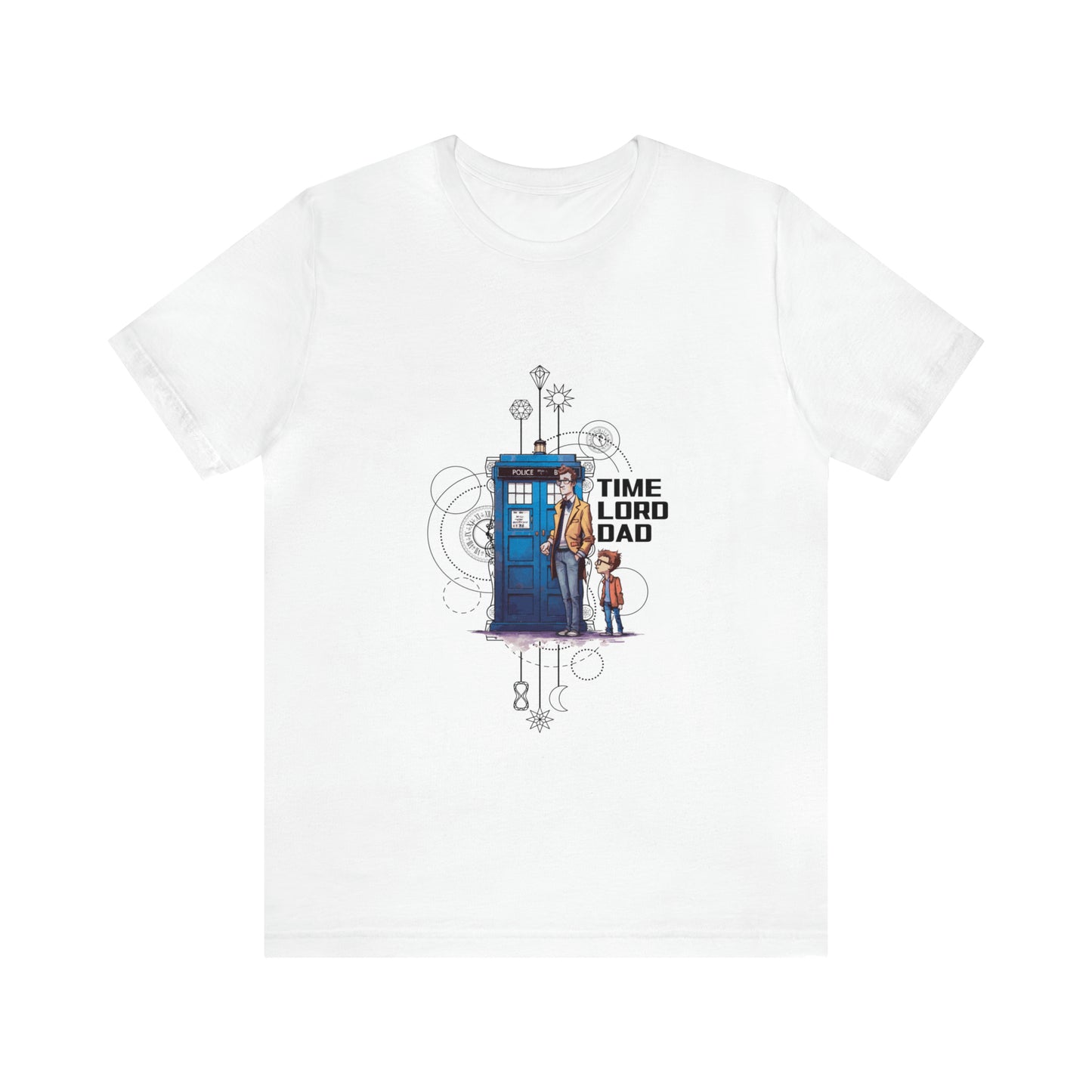 Time Lord Dad - Son Version - Men's T-Shirt