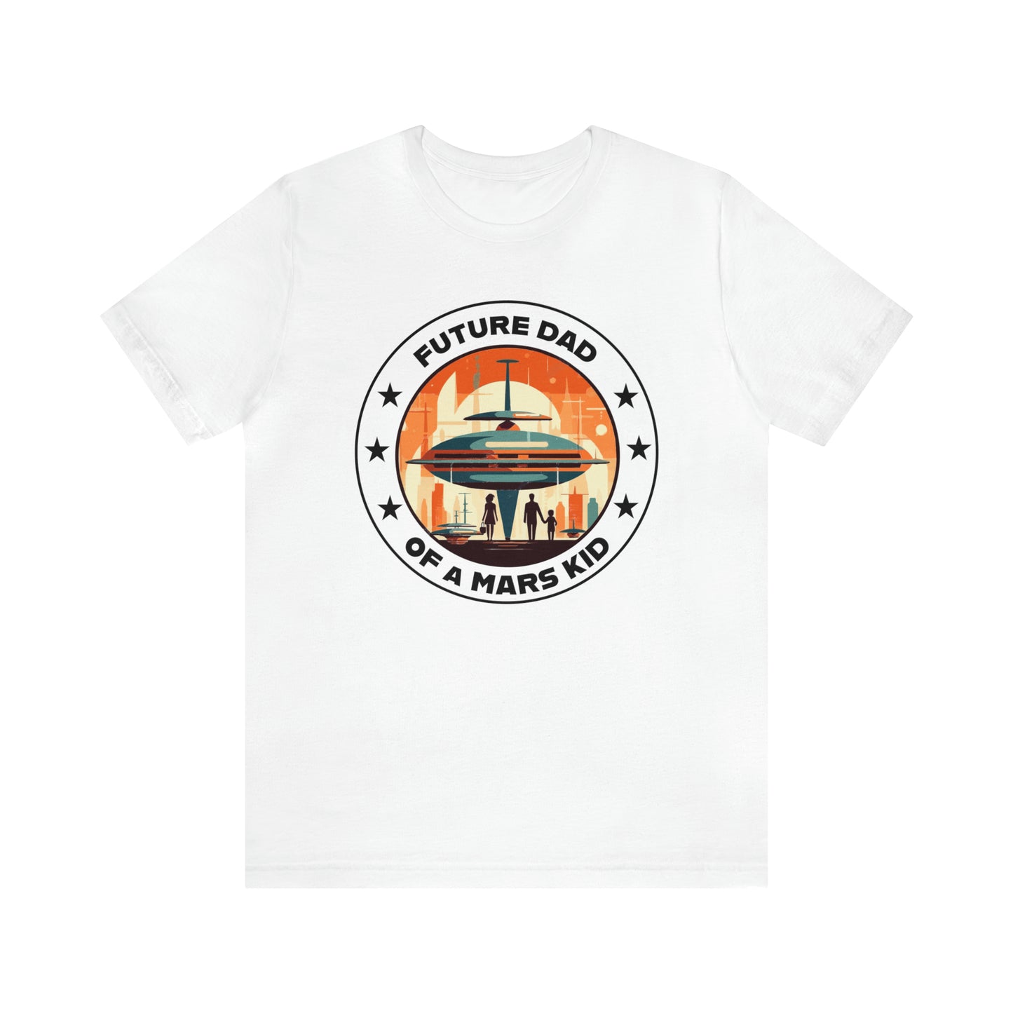 Future Mars Dad - Men's T-Shirt