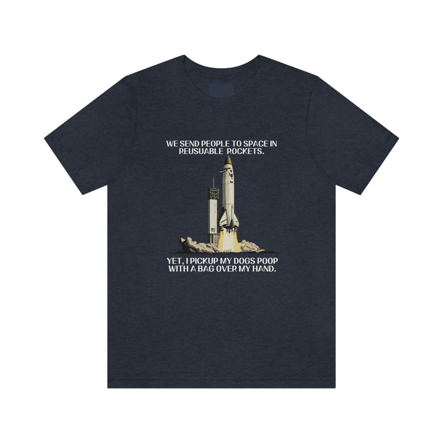Reusable Rockets - Men's T-Shirt