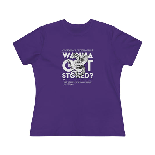 Wanna Get Stoned? (Original) - Women's T-Shirt